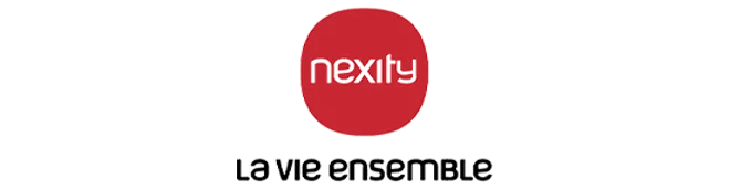 "Logo Nexity - Partenaire de Confiance de Lanisol"